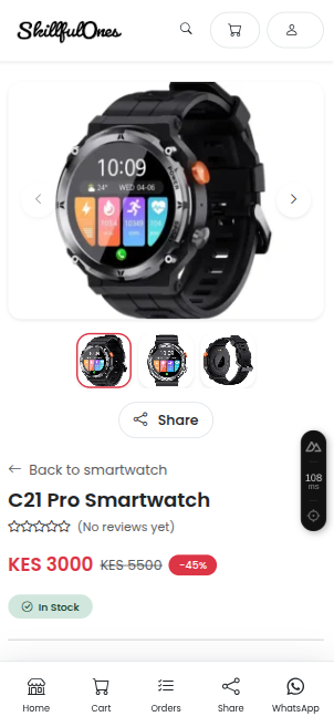 NeoMali checkout screenshot